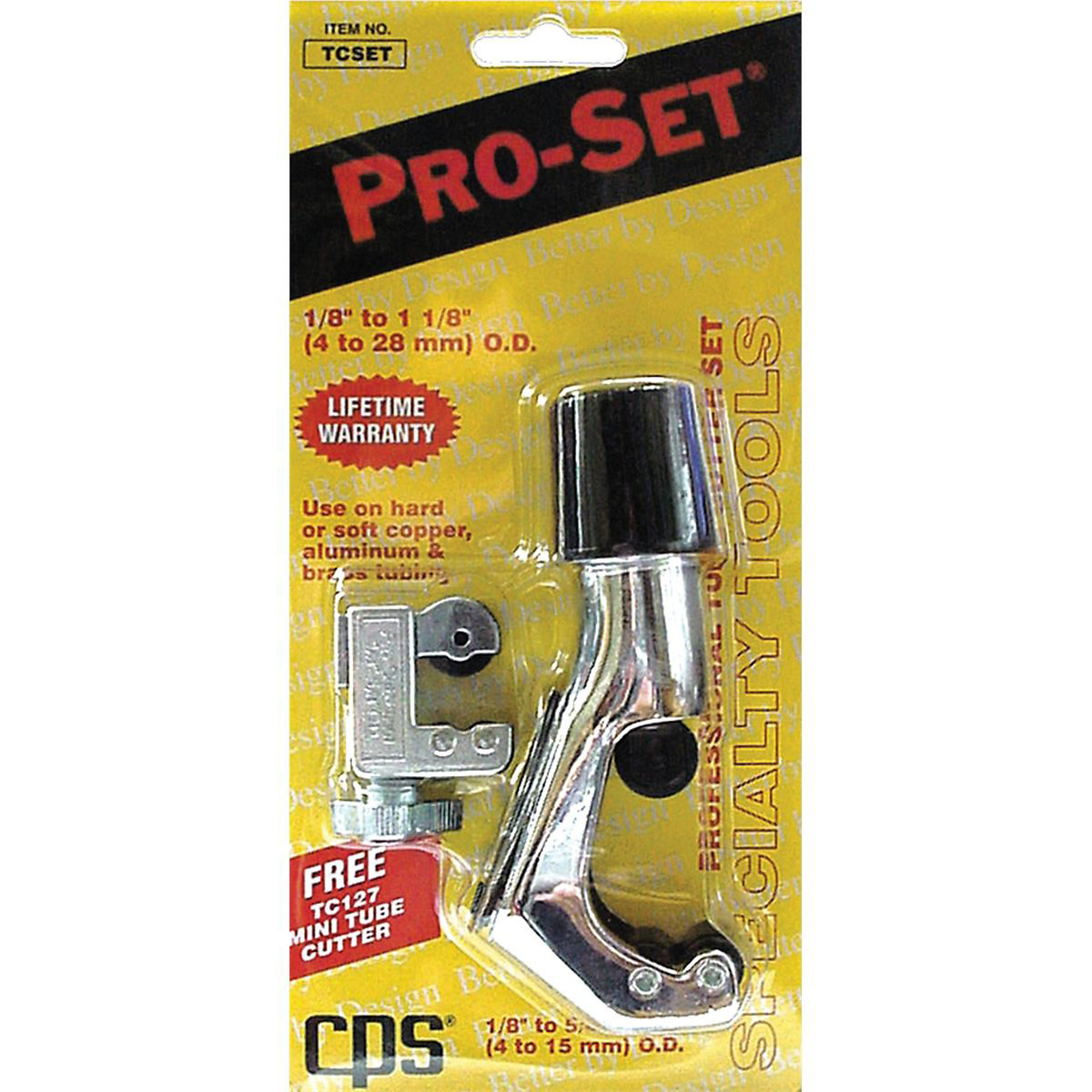 CPS Products Tube Cutters — TC 127 & TC 274, 1-Pc. Set, Model# CPSTCSET